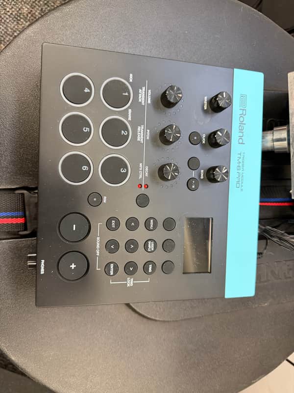 ROLAND TM6 pro trigger module for drums perfect tm6 complete image 1
