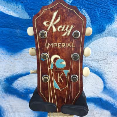Kay Imperial 1950s Spruce top Flame Maple back/sides image 2