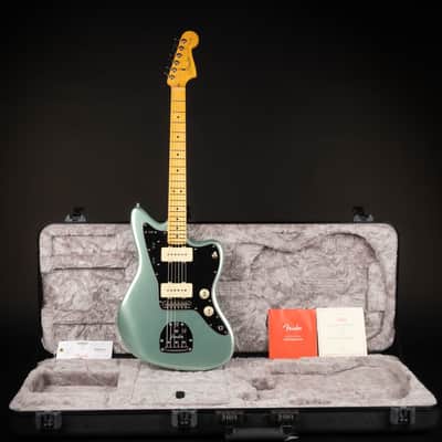 Fender American Professional II Jazzmaster with Maple Fretboard 2020 - Present Mystic Surf Green image 3