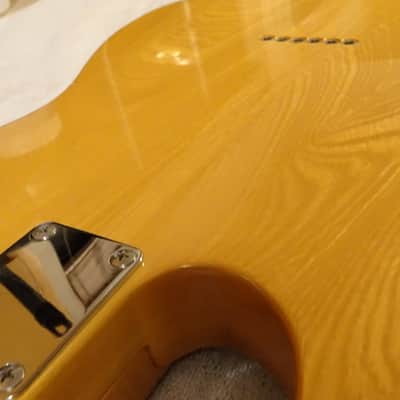 Fender TL-52 Telecaster  Vintage Reissue Japan Flame V Neck,spectacular grain body 7.2 pounds image 11