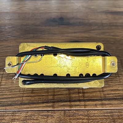 Guitar Project Parts Alnico V Tremolo Space Humbucker Bridge Pickup Cream image 2