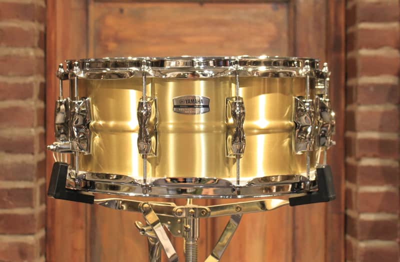 Yamaha Recording 6.5x14 Brass Snare Drum - Demo! image 1