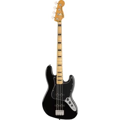 Squier Classic Vibe '70s Jazz Bass - Maple Fingerboard, Black image 2