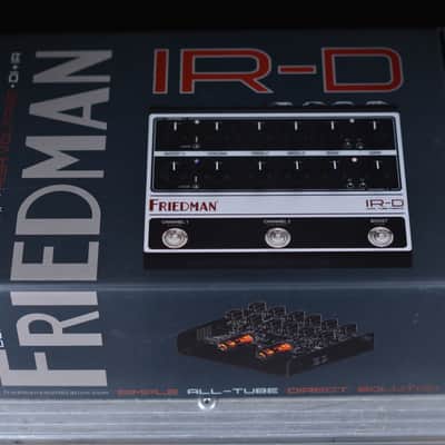 Friedman IR-D Dual Tube Preamp 2024 - Present - Black / Silver image 2