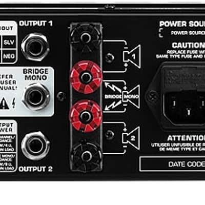 Behringer A500 230w Per Channel @ 4 Ohms Studio Stereo Power Amplifier image 3