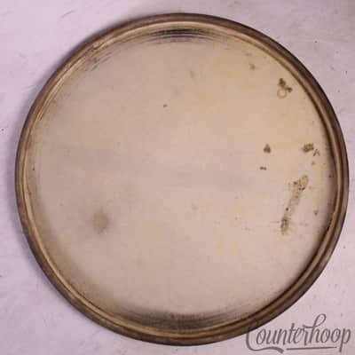 *Ludwig/Samson Snare/Tom 14" Calf Skin Drum Resonant Head Vintage 30s Maple Hoop image 3