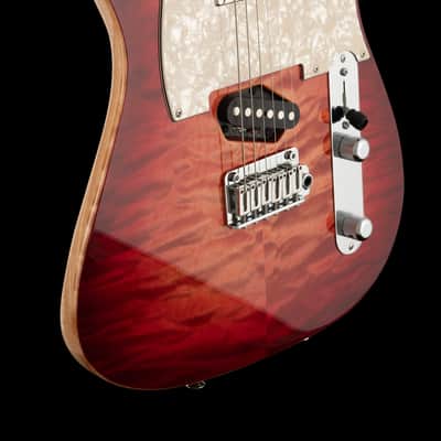 Tom Anderson Top T Classic - Natural Red Burst image 5
