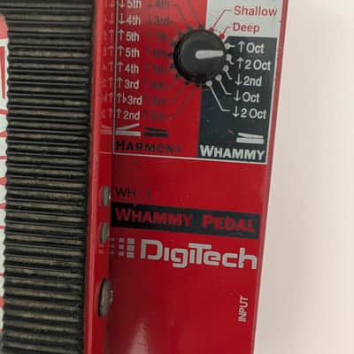 DigiTech Whammy WH-1 1989 - 1993 - Red image 2