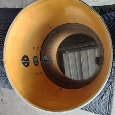 1980's 18" x 12" Ludwig Chrome 'O Wood Concert Tom SN# 2,226,520 image 8