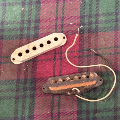 Fender Strat Pickup 80s - 90s - White image 3