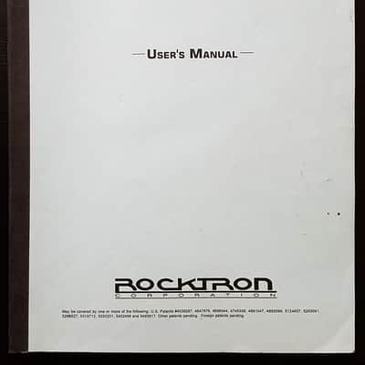 Rocktron Prophesy Guitar Preamp/Multi-effects Unit image 2