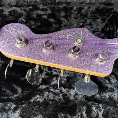 Fender Limited Edition Adam Clayton Precision Bass 2017 - Purple Sparkle image 3