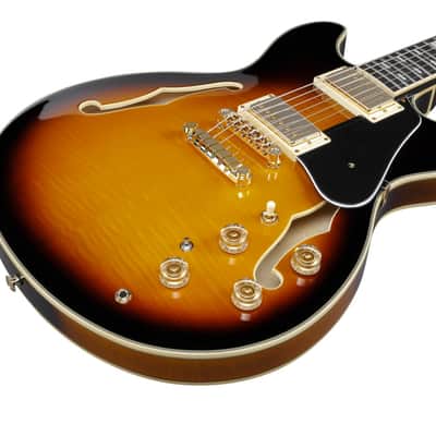 Ibanez John Scofield Signature  6 String Electric Guitar w/Case - Vintage Yellow Sunburst (JSM10VYS) image 6