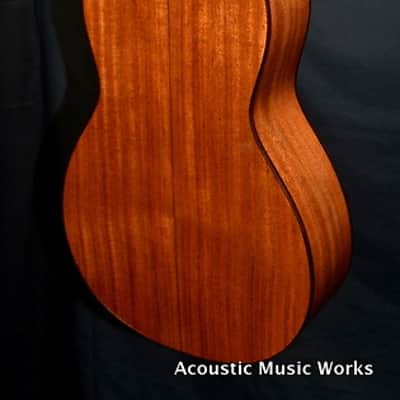 Baleno Size 2 Parlor, Parlour Guitar, Torrefied Sitka Top, Mahogany B/S image 8