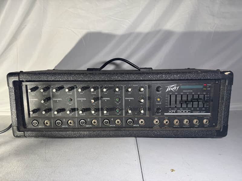 Vintage Peavey 300 Series 300 CH Monitor Equalizer Power Amplifier Pro Audio image 1