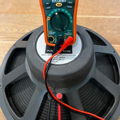 JBL 2205B 16Ω one pair speaker 15” woofers in original box. image 5