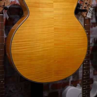 D'Angelico Premier EXL-1 Hollow Body Archtop - Satin Honey Blonde image 5