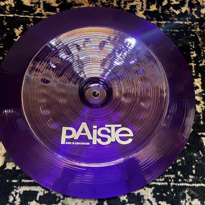 Paiste 14" Color Sound 900 Series China Cymbal - Purple image 3
