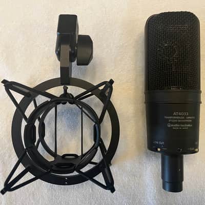 Immagine Audio-Technica AT4033 Large Diaphragm Cardioid Condenser Microphone 1990s - Black - 4