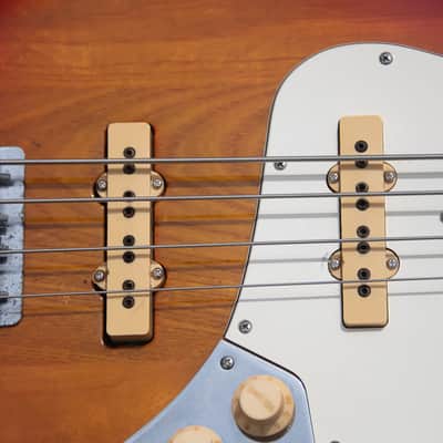 Classic 1983 Fender Jazz Bass 3-Bolt with Ash Body & Bound Maple Fretboard - Sienna Burst Finish - Made in the USA - Vintage Dimarzio PU's! - Pro Set Up w Perfect Frets/Action/Intonation! image 21