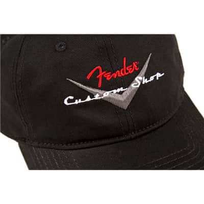 Fender Custom Shop Baseball Hat Black image 4