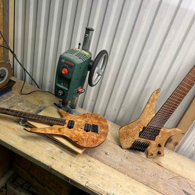Polar Guitars Decap8 Headless 2022 Handmade in Stockholm image 12