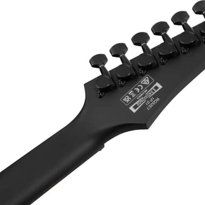 Ibanez RGR52ET Axe Design Lab Electric Guitar, Ebony Fingerboard, Black image 7