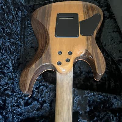 Suhr Modern Spalt Maple Brown Burst: Black Limba Body image 15