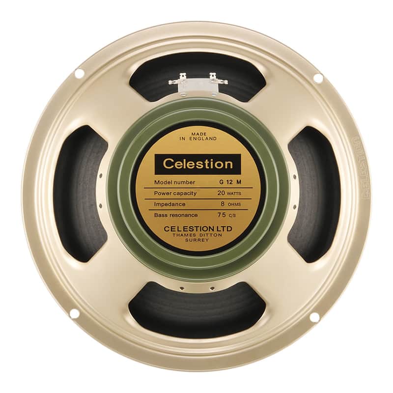 Celestion T1221 G12M-15 Heritage Series Greenback 20-Watt 16-Ohm