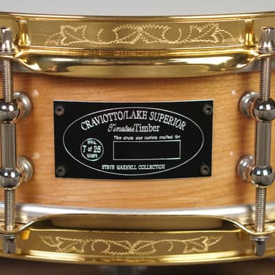 Craviotto 4x14" Timeless Timber Solid Birch Snare Drum - #7 of 25 image 3