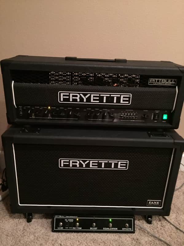 Fryette / VHT Ultralead 120 Watt Head And Cab 2007 /2016 Black image 1