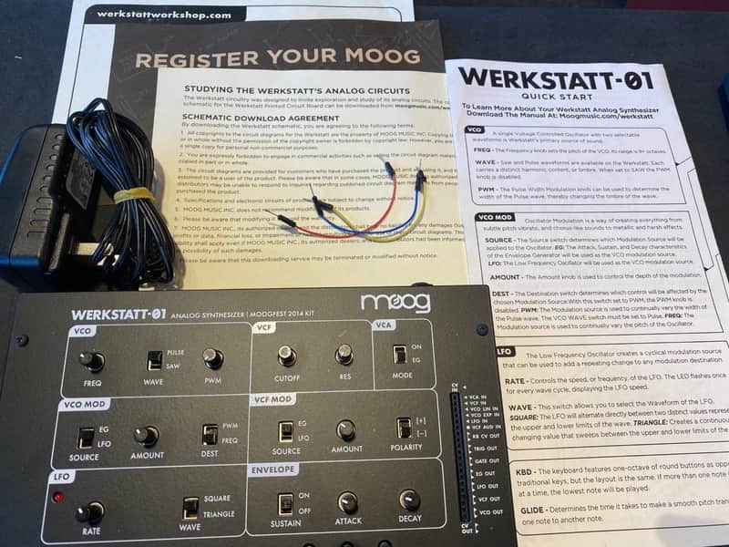 Moog Werkstatt-01 (Used) image 1