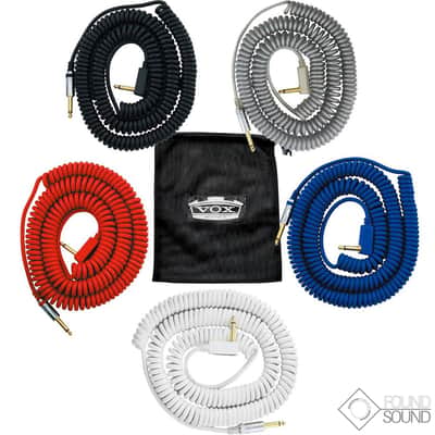 VOX VCC090 9 Metre Coiled Cable - Black image 2