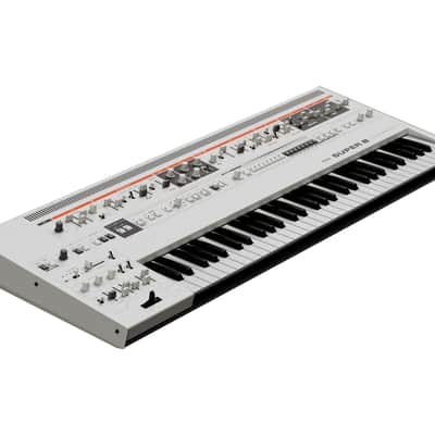 UDO Super 8 Polyphonic Hybrid Keyboard Synthesizer (White) image 3