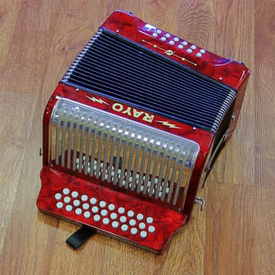 Hohner Rayo 31-Button Diatonic Accordion in GCF image 1