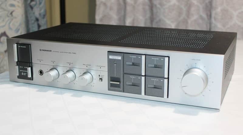 【ジャンク品】Pioneer SA-740D II ステレオアンプ Pioneer SA-740 Stereo Integrated Amplifier And TX-950 AM FM Stereo