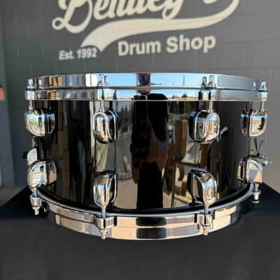 TAMA Starclassic Walnut/Birch 6.5x14 Snare Drum in Piano Black Gloss Lacquer image 4
