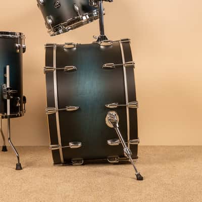 Gretsch Renown RN2-R643 Satin Antique Blue Burst Drum Set image 9