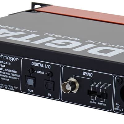 Behringer Ultragain Digital ADA8200 8-Channel Mic Preamp with AD/DA Converter image 7
