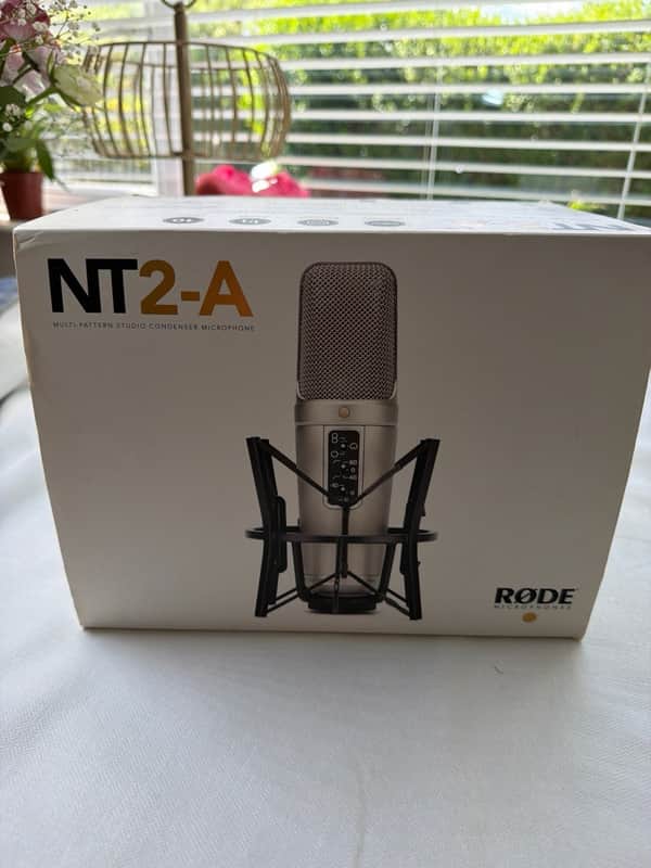 RODE NT2-A Studio Condenser Microphone Complete Kit- Brand New image 1