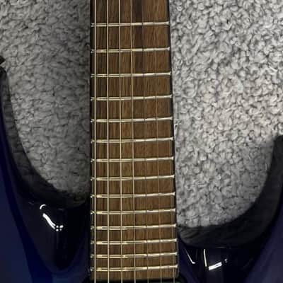 Jackson Pro Series Signature Chris Broderick Soloist 7P, Transparent Blue image 7