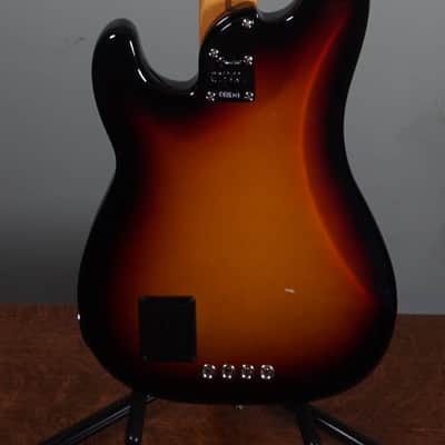 Fender American Ultra II Precision Bass, Maple Fingerboard, Ultraburst w/ Deluxe Molded Case - Open Box image 5