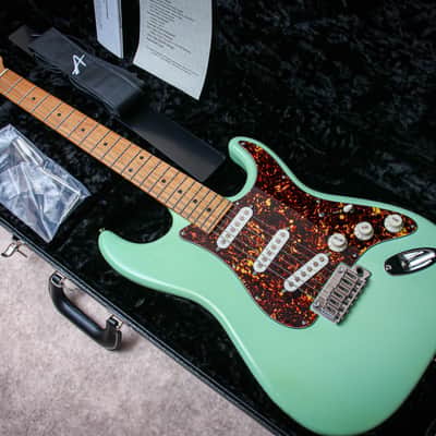 TOM ANDERSON USA Guitar Works Icon Classic "Surf Green + Maple" (2022) image 1