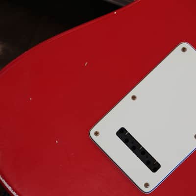 2021 K-Line Del Mar Electric Guitar Factory Relic Dakota Red + COA HSC image 15