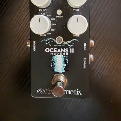 Electro-Harmonix Oceans 11 Reverb 2018 - Present Black Like New w/Box image 1