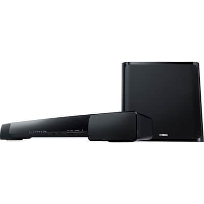 Yamaha - YAS-203BL - 200W 2.1-Channel Soundbar System - Piano Black image 1