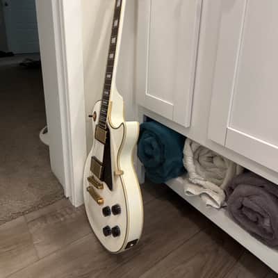 Epiphone Les Paul Custom 1989 - 2012 - Alpine White image 2