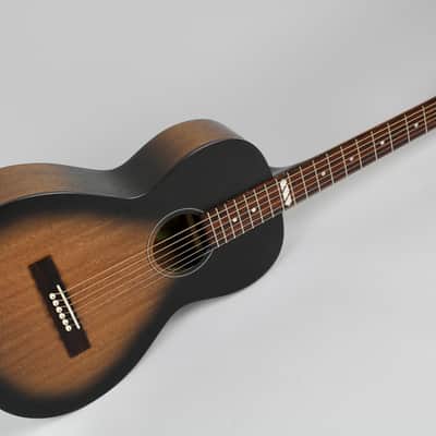 Godin Mahogany Parlor Acoustic-electric Guitar - Black Burst 2024 (052554) image 4