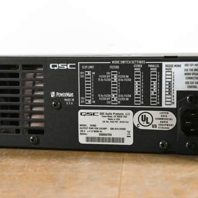 QSC CX502 2-Channel Power Amplifier CG012F8 image 5