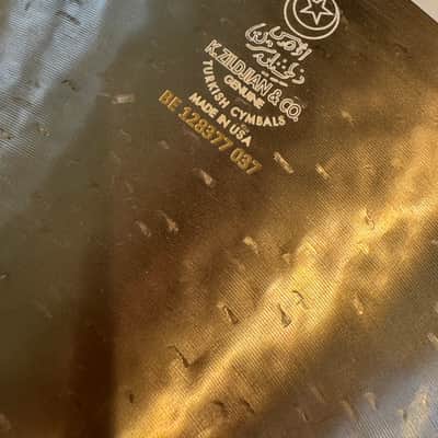 Zildjian K Custom 22" Dark Ride Cymbal Video 2663g image 4